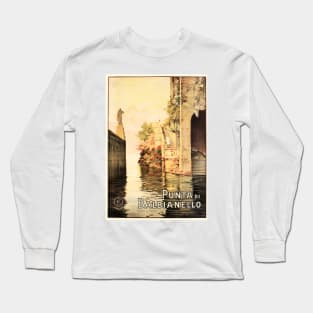 PUNTA DI BALBIANELLO ITALY Vintage Retro Italian Travel Long Sleeve T-Shirt